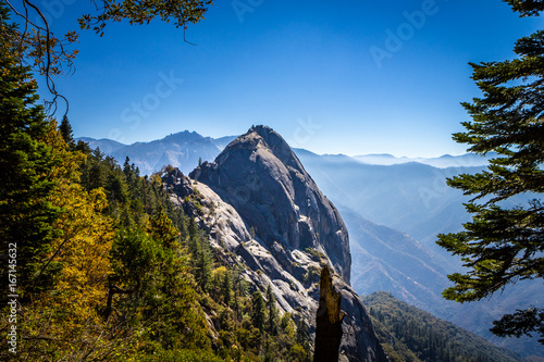Moro Rock in Sequoia National Park, California