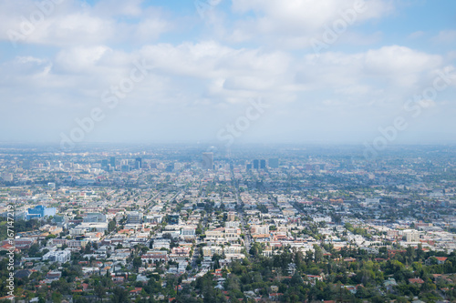 Quarters of Los Angeles, California, USA