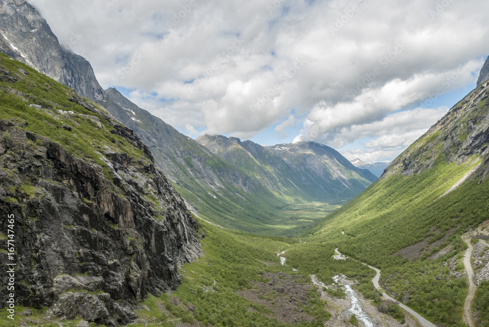 Travel Norway at Trollstigen