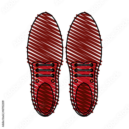 tied shoes icon image