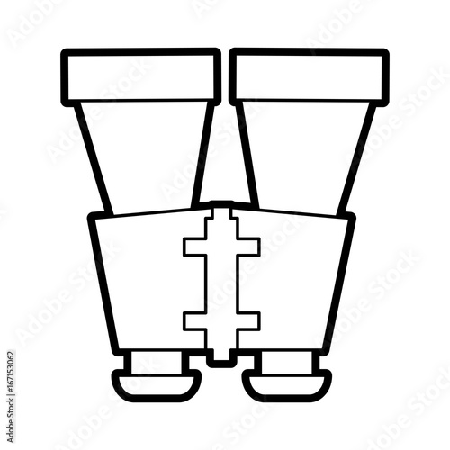 binoculars topview icon image