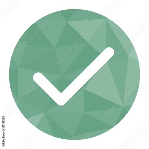 Polygon Icon Haken