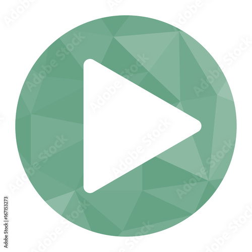 Polygon Icon Wiedergabe