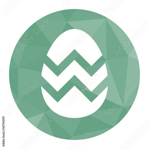 Polygon Icon Osterei