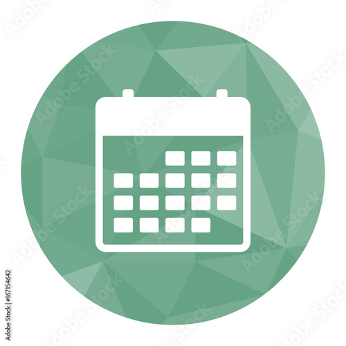 Polygon Icon Kalender