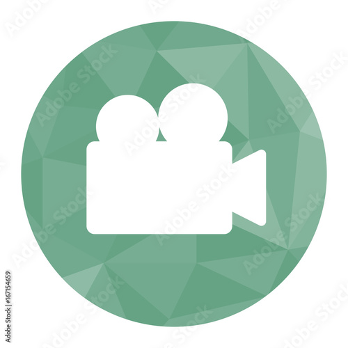 Polygon Icon Videokamera