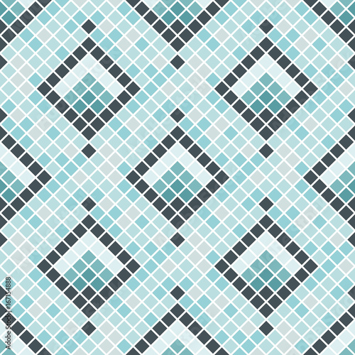 Wallpaper Mural Abstract seamless pattern of squares. Ceramic tiles. Torontodigital.ca