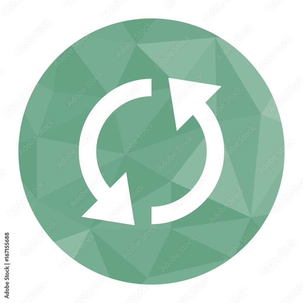 Polygon Icon Synchronisation Polygon Icon Synchronisation