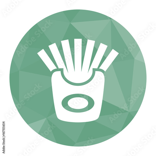 Polygon Icon Pommes