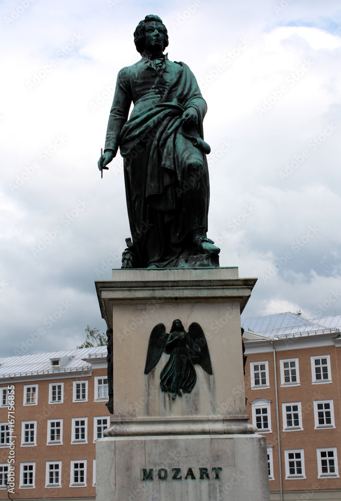Fototapeta premium Mozart-Denkmal