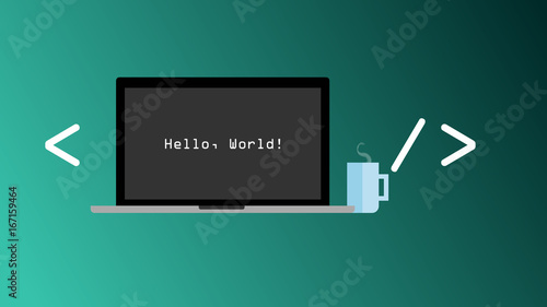 Start programming, Hello World !