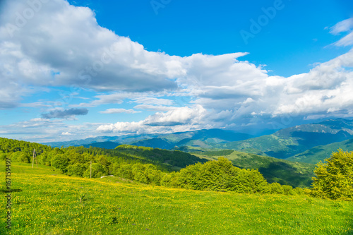 Picturesque Komovi Mountains are located in the east of Montenegro. © Sergej Ljashenko