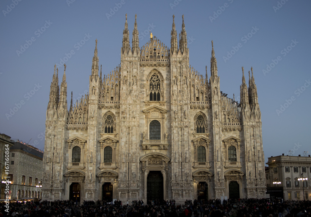 Fototapeta premium Duomo al Crepuscolo