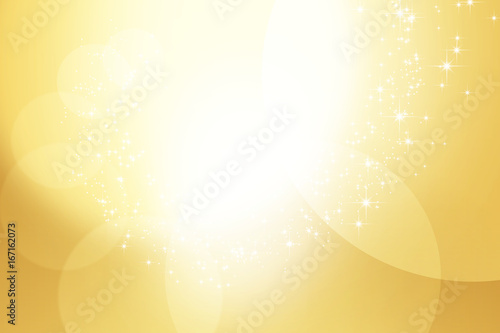 金色のボケ 光 背景