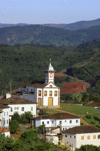 Serro, colonial city in brazil