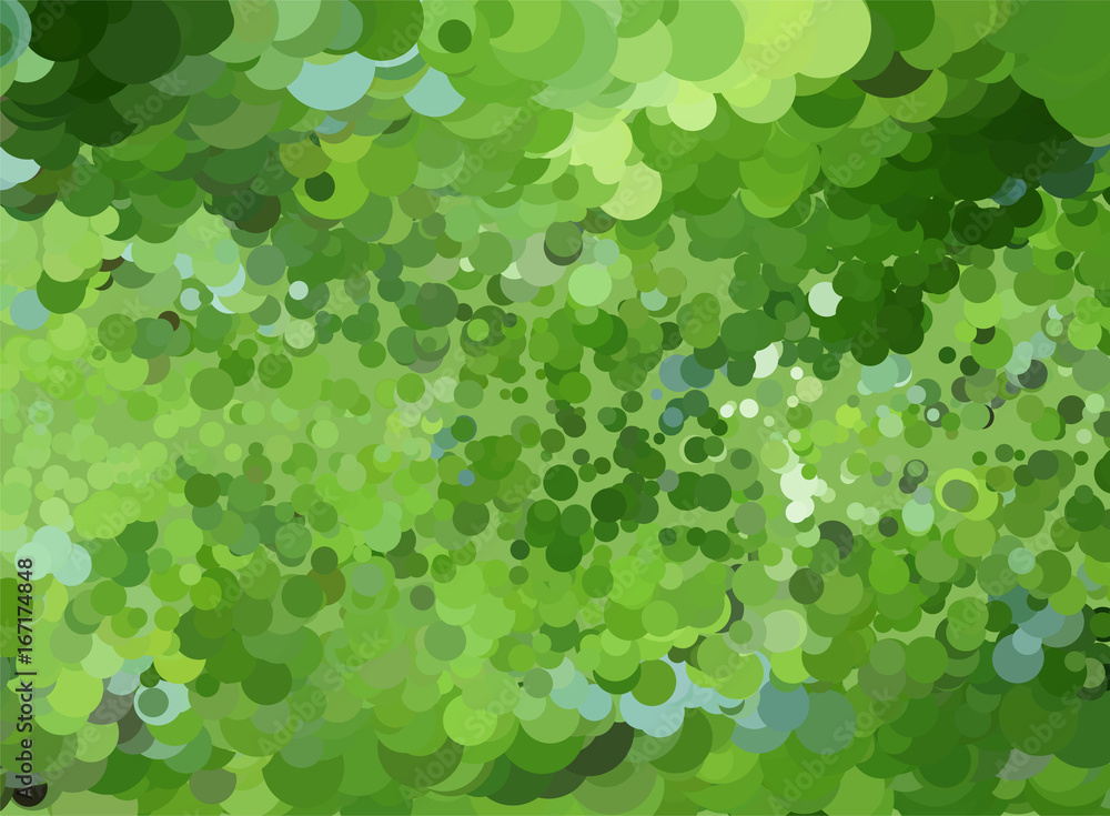 Mosaic dots green pattern Mosaic dots green pattern