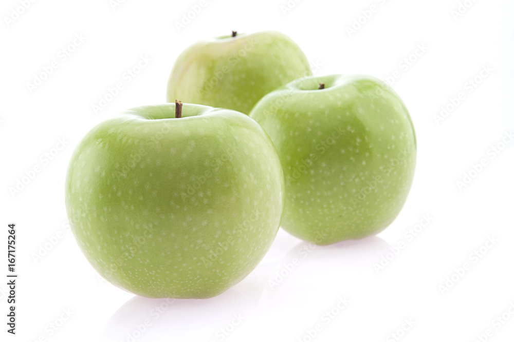 Close-up of green apples