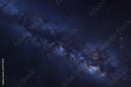 Fototapeta Naklejka Na Ścianę i Meble -  milky way galaxy with stars and space dust in the universe