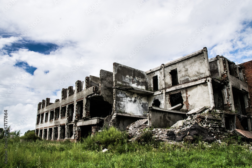 abandoned factory abandoned factory