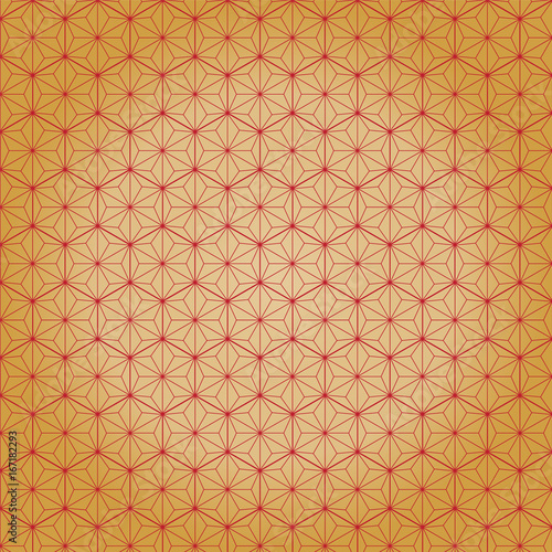 和文様_麻の葉_Japanese_pattern