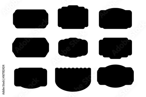 black labels pack of forms