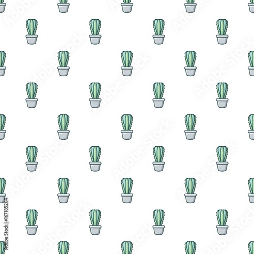 Cactoideae cactus pattern seamless