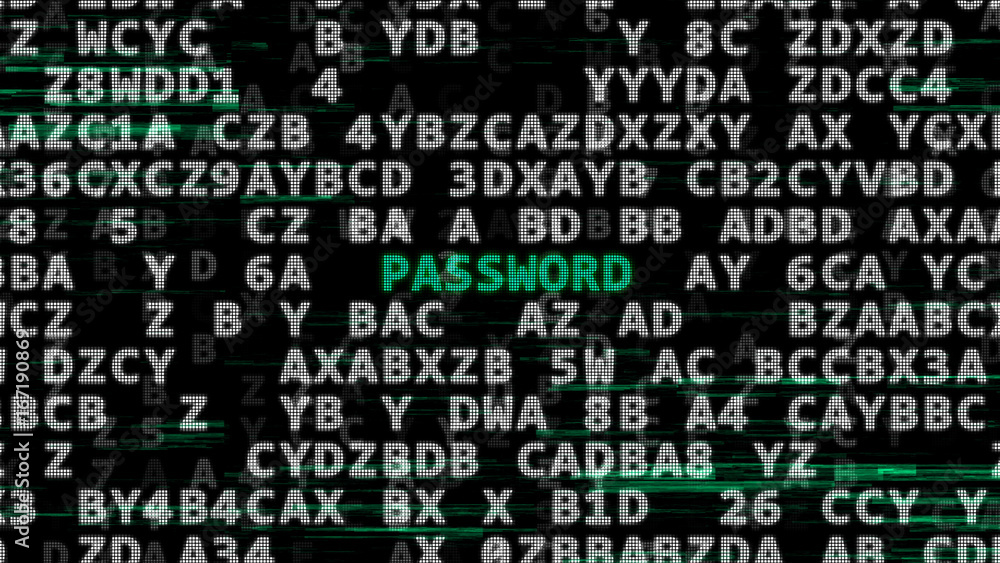 Security technology concept Security technology concept