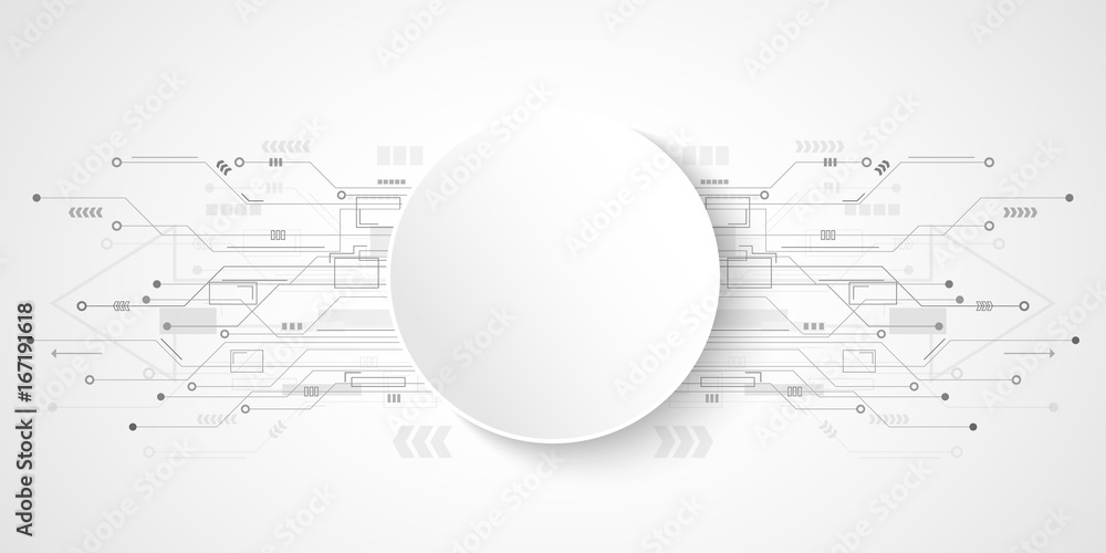 Obraz premium Abstract technology background