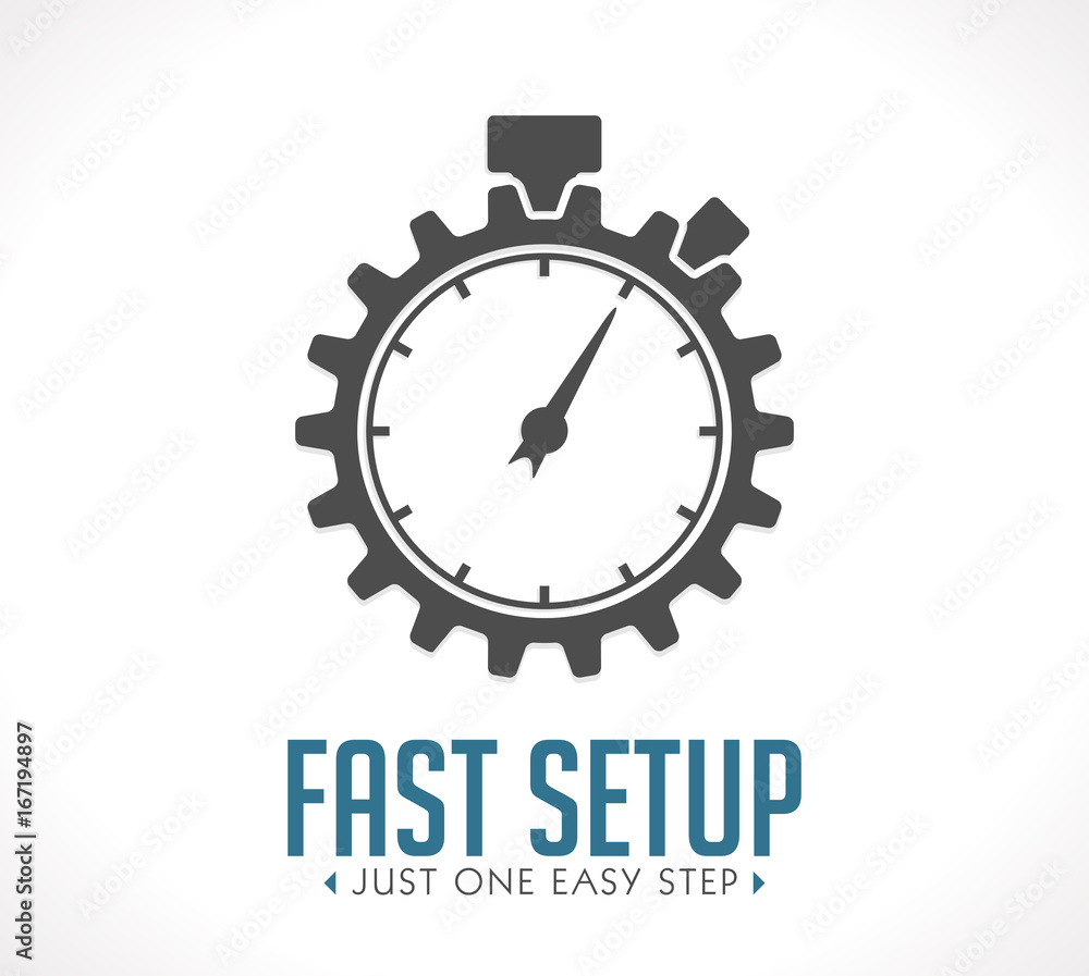 Logo - fast setup - just one easy step Logo - fast setup - just one easy step