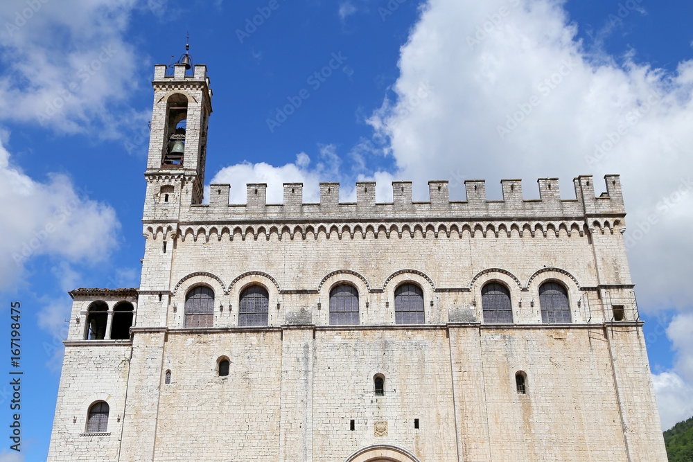 Wonderfull Consuls Palace in Gubbio. Umbria - Italy