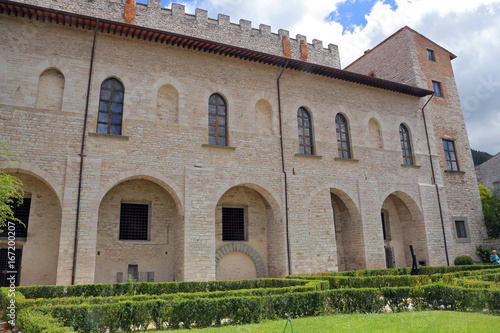 Gubbio  medieval town in Umbria  Italy 
