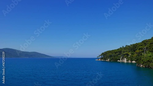 Wallpaper Mural A high altitude view of Gulf of Gokova (Mugla, Turkey) under the summer skies..
 Torontodigital.ca