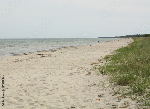 View to the Baltic Sea at Marielyst on the island Falster.Denmark