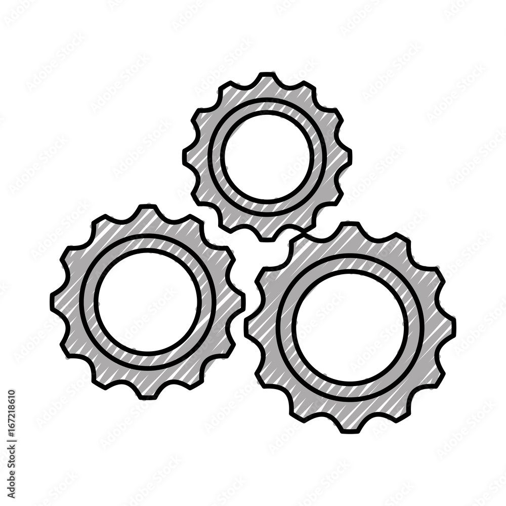 gears machine isolated icon vector illustration design gears machine isolated icon vector illustration design