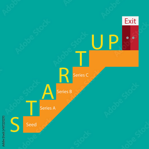  startup step to exit on staircase