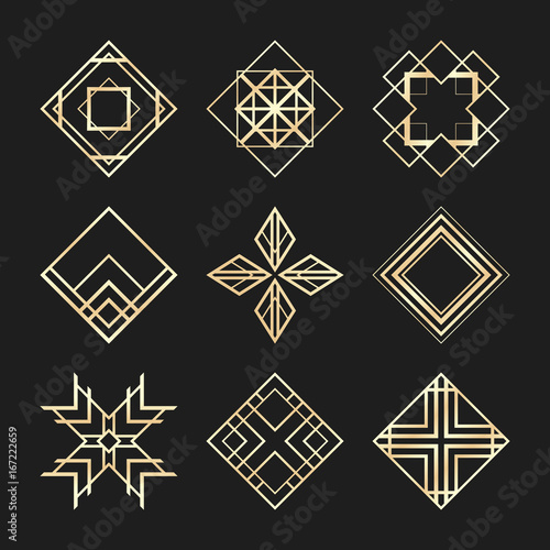 art deco symbols