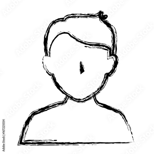 young man shirtless avatar character