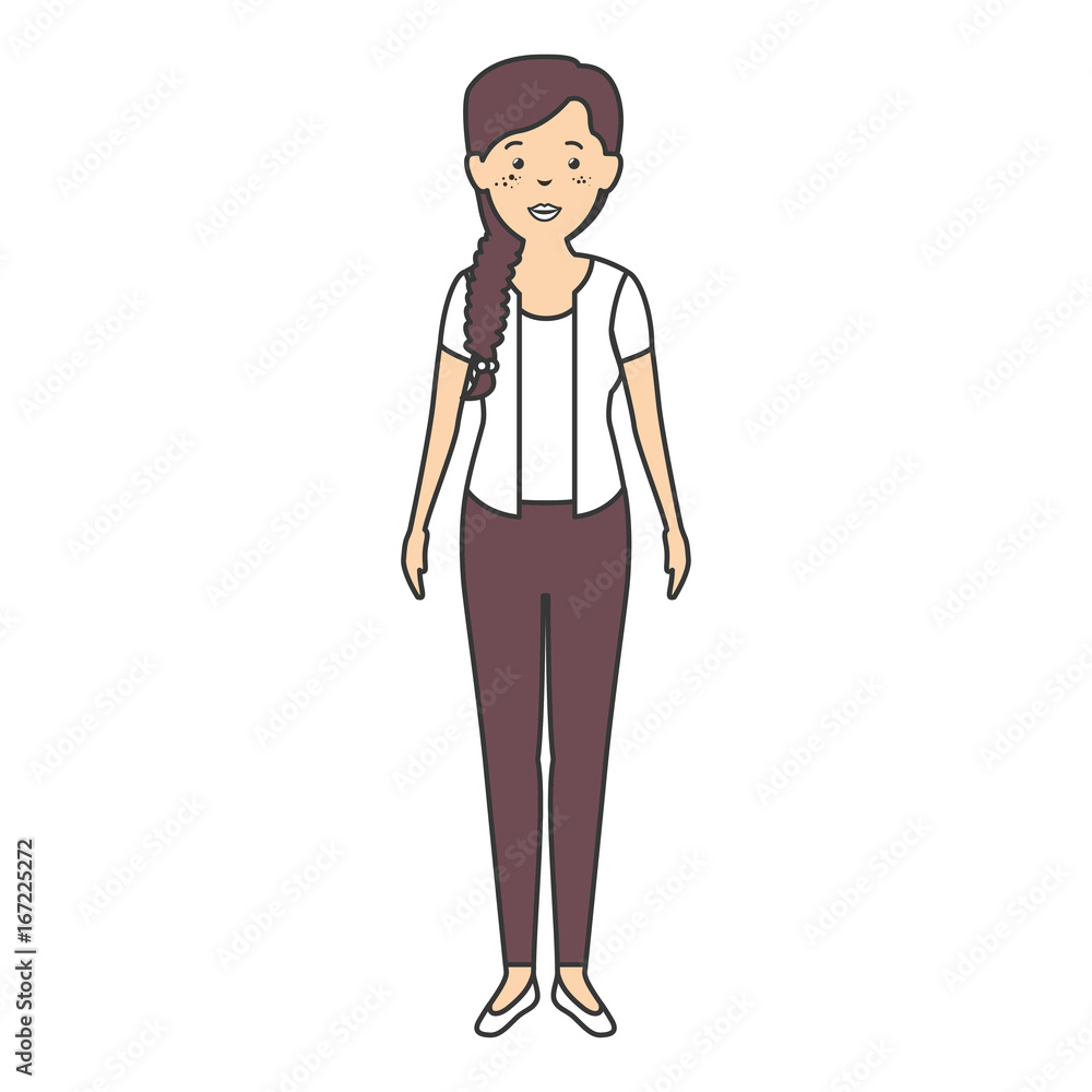 beautiful businesswoman avatar character beautiful businesswoman avatar character