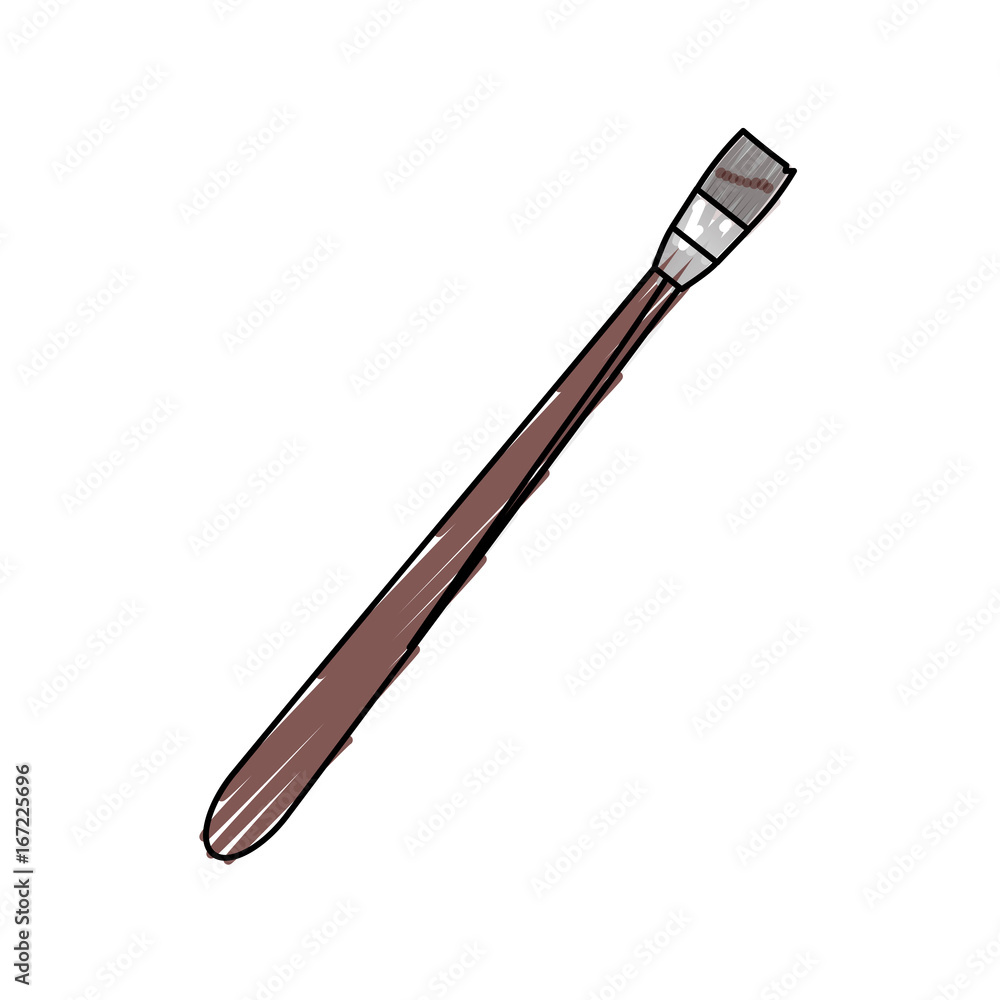 Fototapeta premium Brush paint art