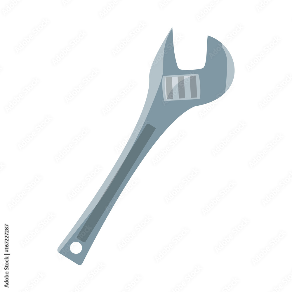 Plumbing wrench isolated Plumbing wrench isolated
