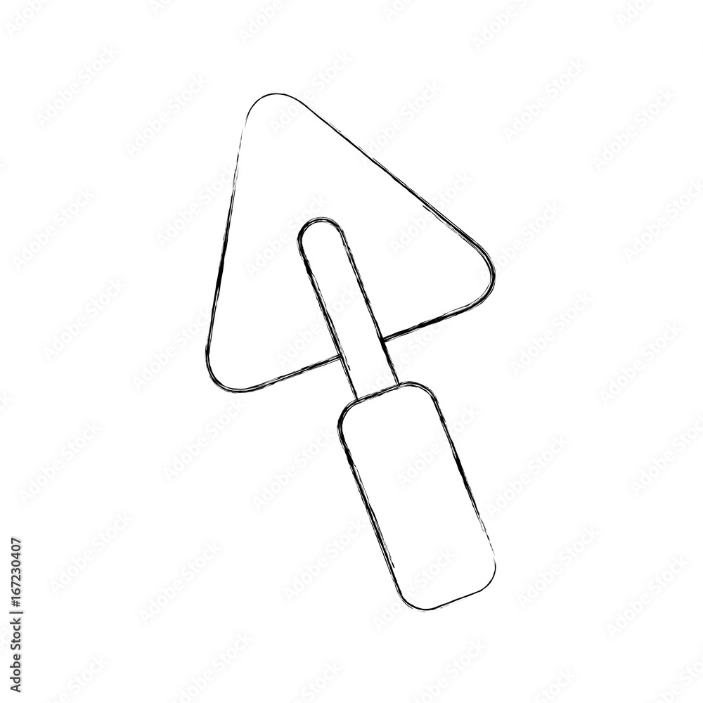 spatula of construction icon vector illustration design spatula of construction icon vector illustration design