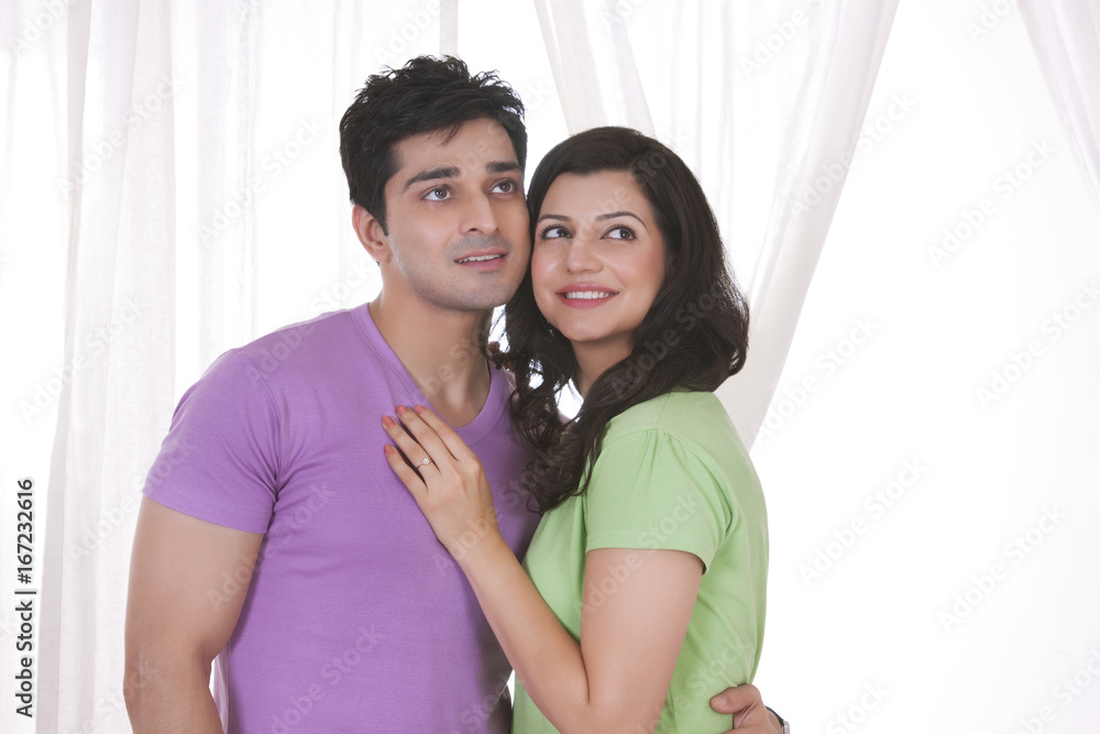 Obraz premium Couple smiling
