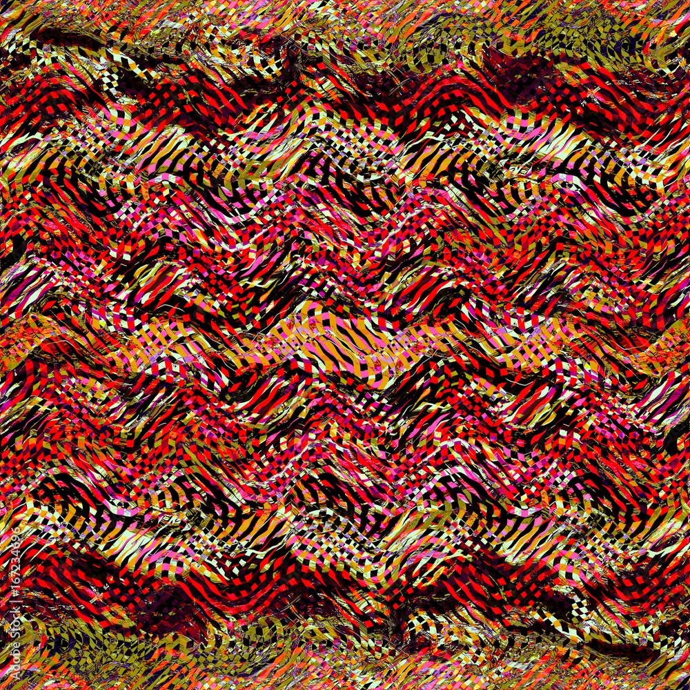 Colorful red wave abstract background Colorful red wave abstract background