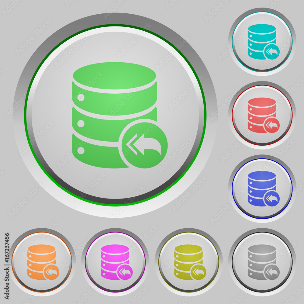 Database loopback push buttons