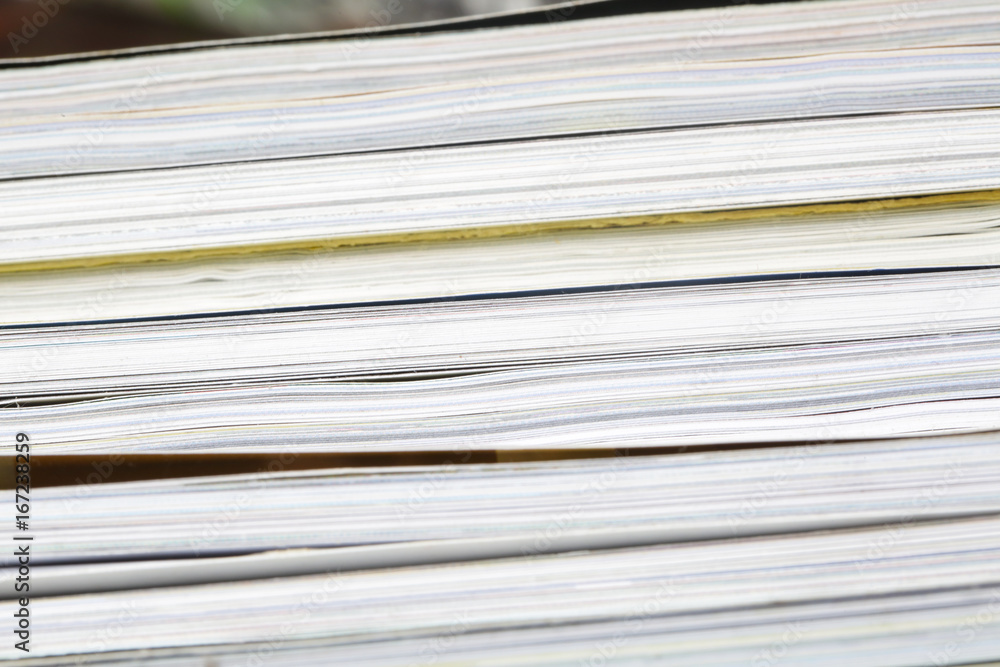 Stack of magazines Stack of magazines