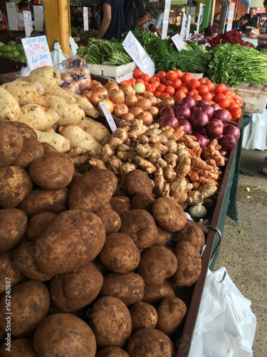 Marktstand im Urlaub