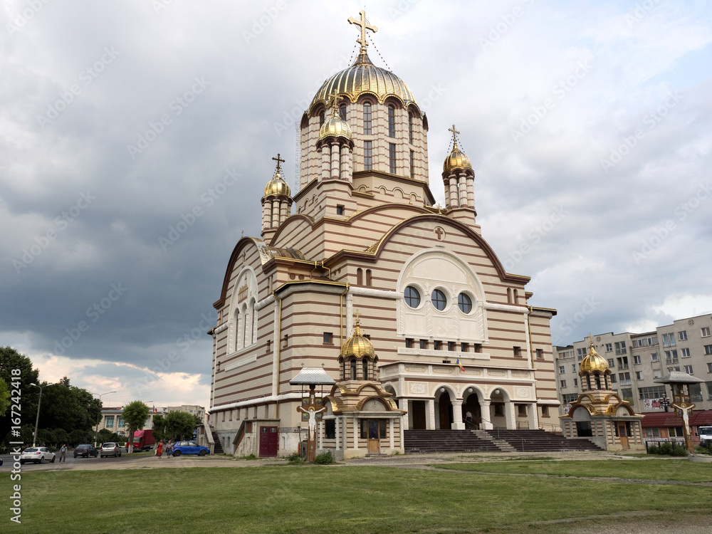 Orthodox Church in Fagaras, Romania