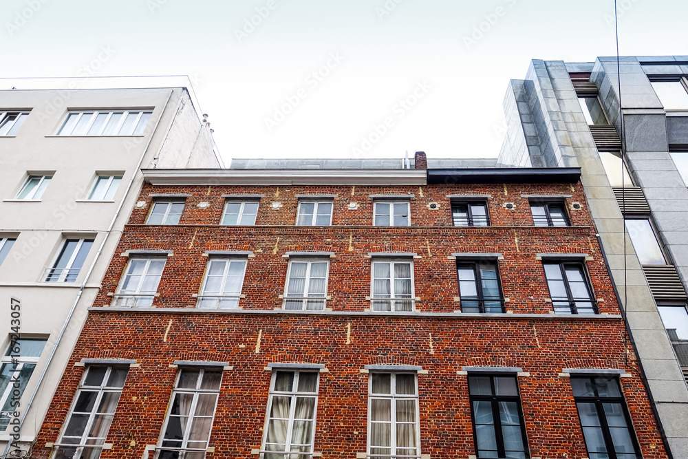 Fototapeta premium Cityscape in Brussels Europe - landmark of Brussels