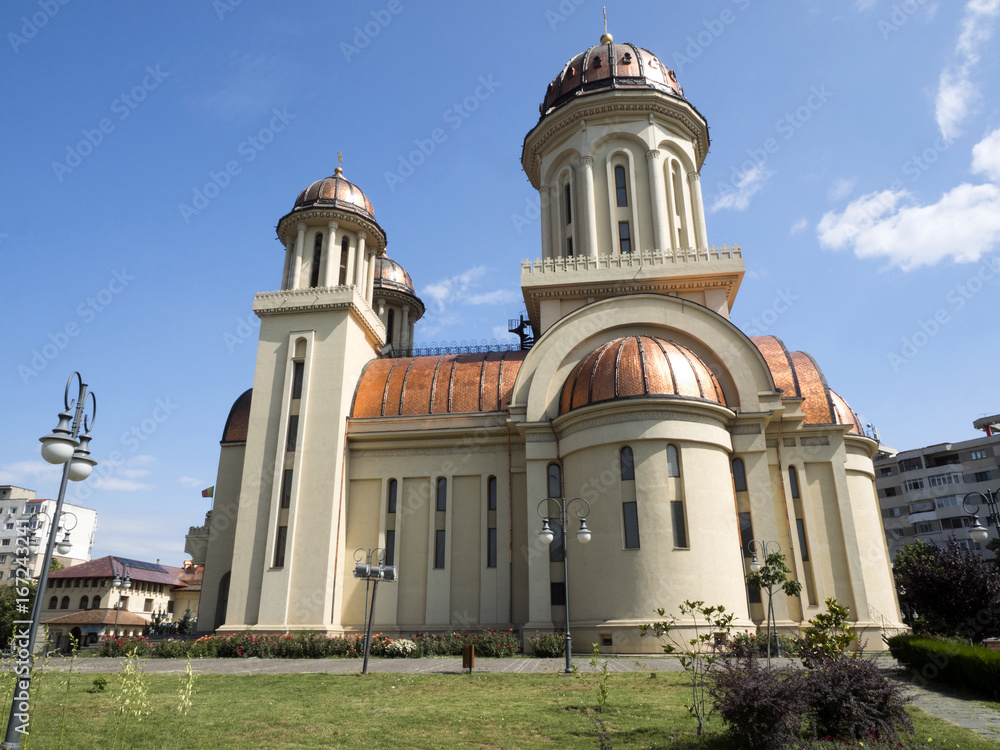 Orthodox church in the northeast, Romania.