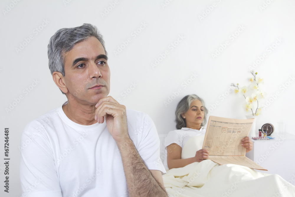 Obraz premium Portrait of a husband and wife